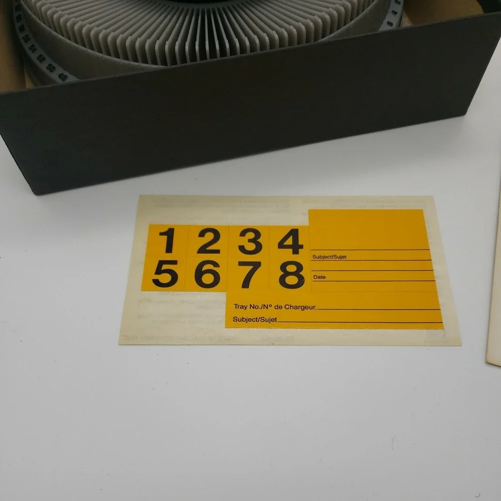 Kodak Carousel Transvue 140 Slide Tray New Great‎ Condition View Photos